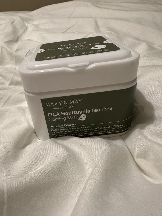 Cica Houttuynia Tea Tree Calming Mask product review