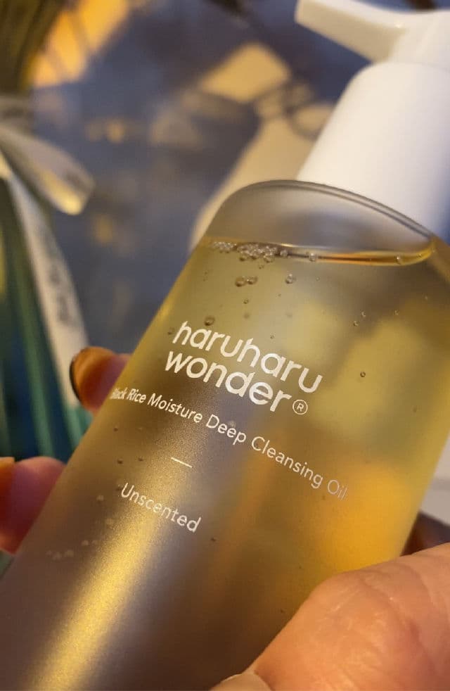 HaruHaru WONDER Black Rice Moisture Deep Cleansing Oil review photo by Abegay