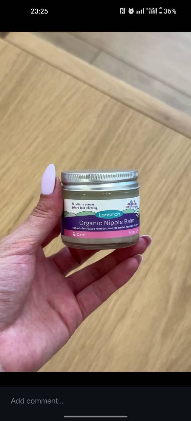 Lansinoh Organic Nipple Balm review photo by annoukkii