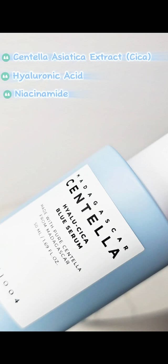 SKIN1004 Madagascar Centella Hyalu-Cica Blue Serum review photo by amalessa