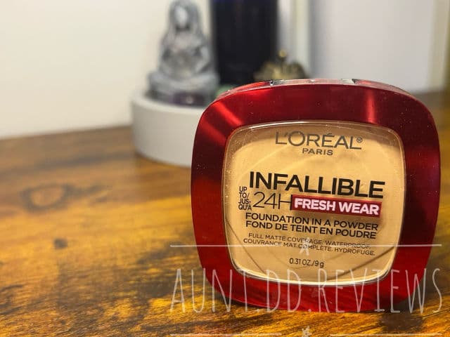 L'Oreal Paris Infallible 24H Fresh Wear Foundation in a Powder review photo by AuntDD