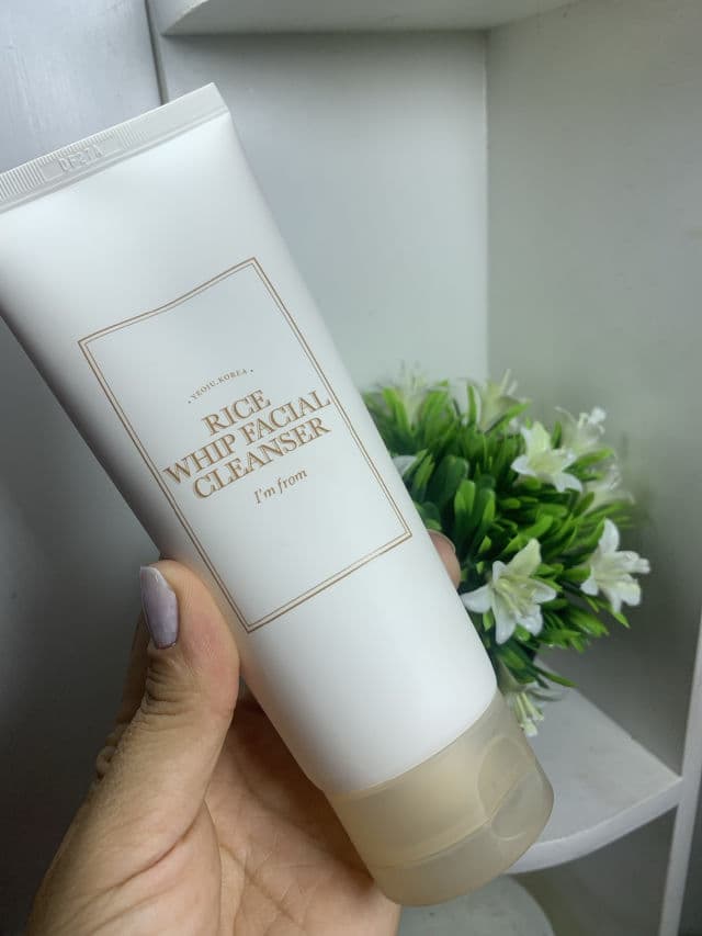 I'M FROM Rice Whip Facial Cleanser review photo by geneolmosmua