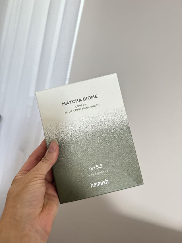Heimish Matcha Biome Low pH Hydrating Mask Sheet review photo by samra96