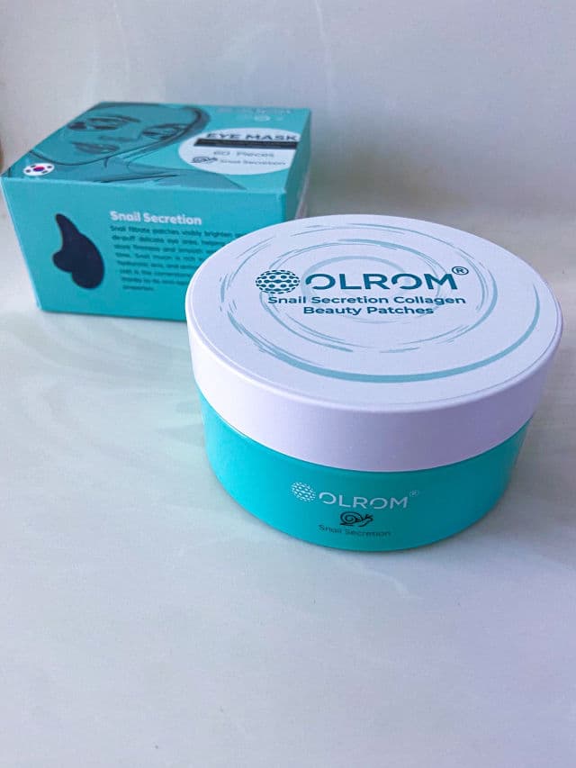 Olrom Eye Mask with Snail Secretion review photo by Elena86