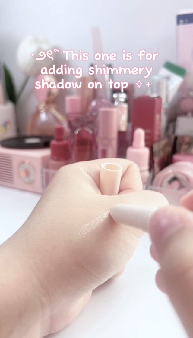 Peripera #03 Glimmering Pink review photo by Fenmeii