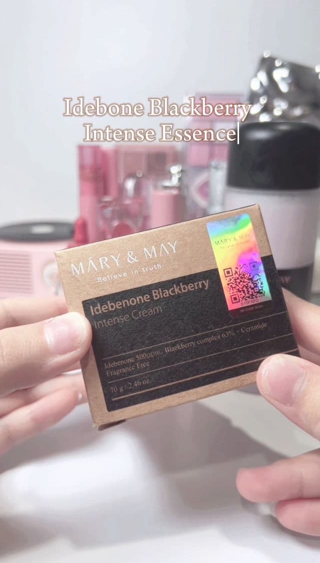 Mary&May Idebenone Blackberry Intense Cream review photo by Fenmeii