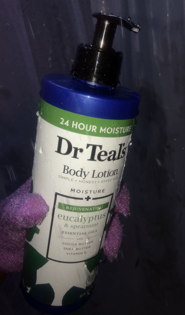 Dr Teal's Body Lotion Rejuvenating Eucalyptus & Spearmint	 review photo by stelz