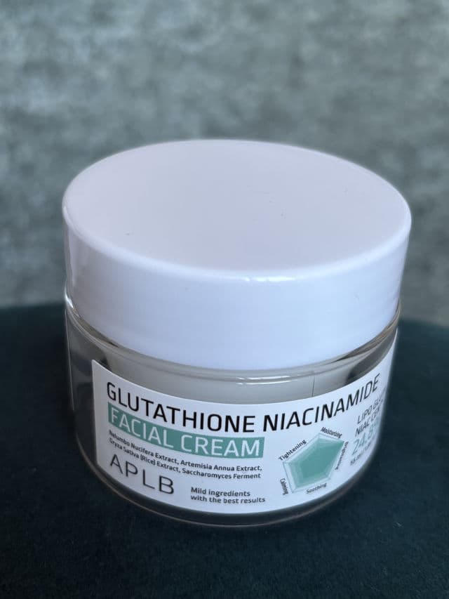 APLB Glutathione Niacinamide Facial Cream review photo by skinguru38