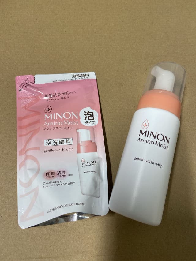 Minon Amino Moist Gentle Wash Whip Foaming Cleanser review photo by ochamomile
