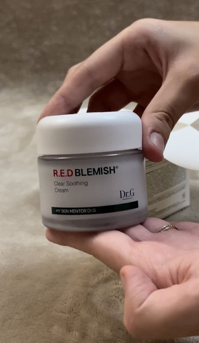 DR.G Red Blemish Clear Soothing Cream review photo by deliaiasmina