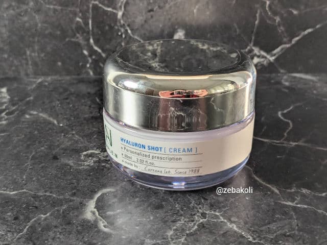 AMPLE:N Hyaluron Shot Cream review photo by Zeba