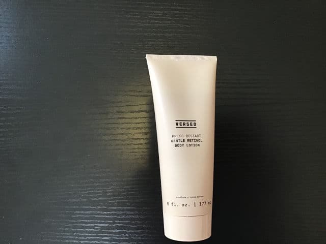 Versed Press Restart Gentle Retinol Body Lotion review photo by Tonettespicky