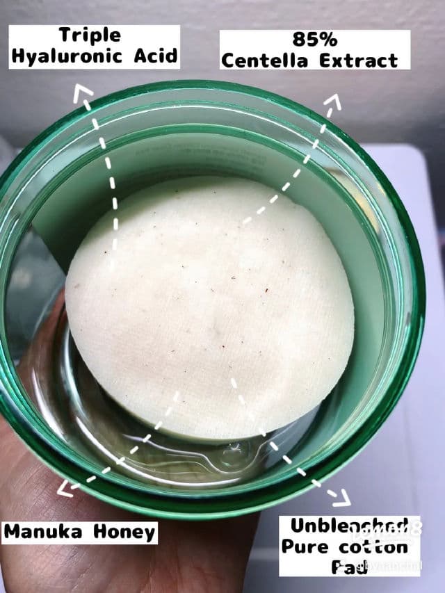 Parnell Cicamanu Cotton Clear Pad review photo by Aanchal