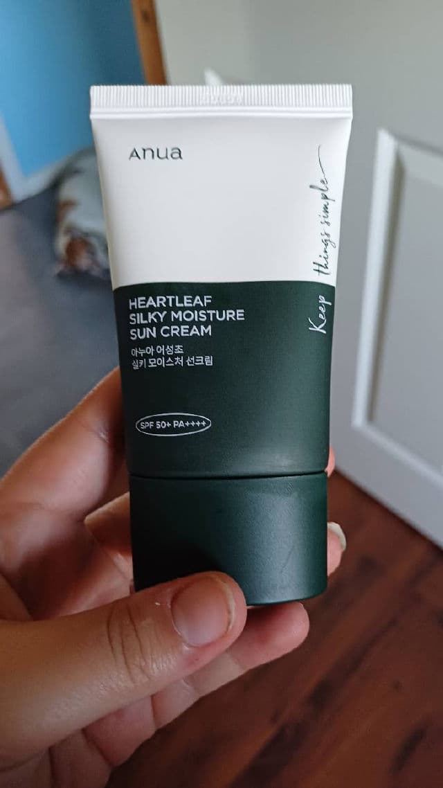Heartleaf Silky Moisture Sun Cream SPF 50+ PA++++ product review
