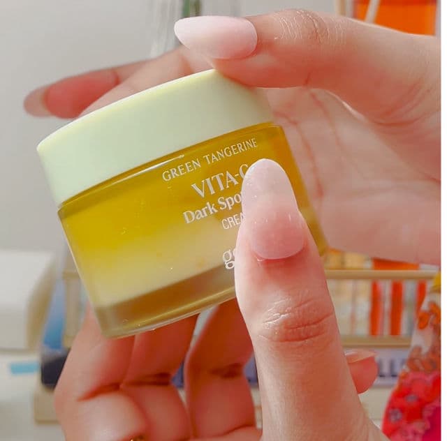 GOODAL Green Tangerine Vita C Dark Spot Care Cream review photo by nikkiugc