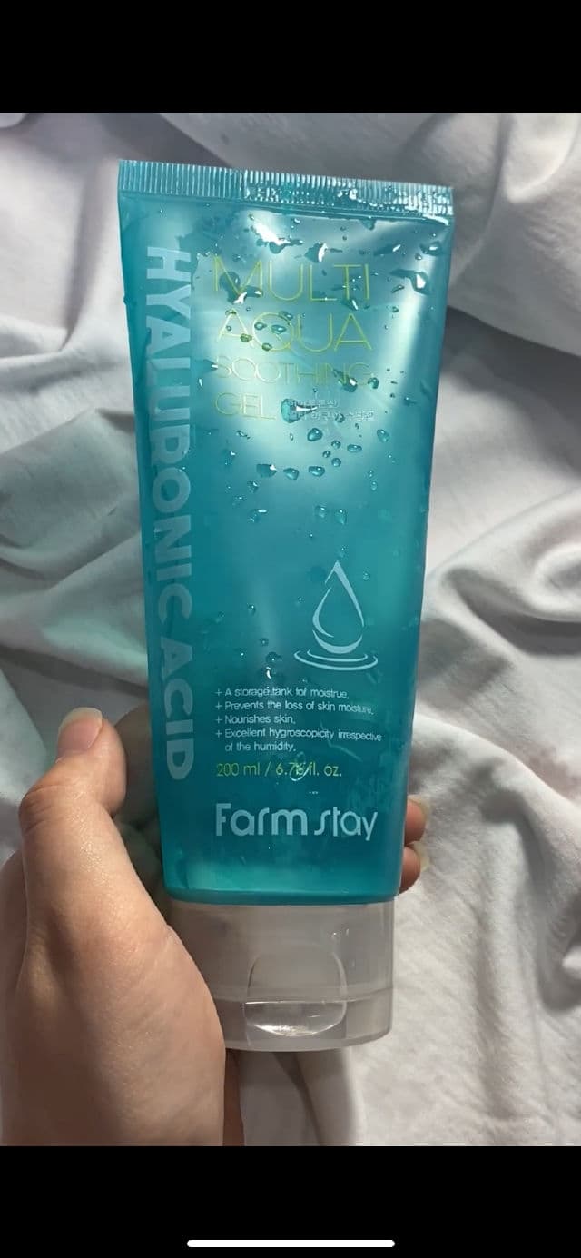 Farmstay Hyaluronic Acid Multi Aqua Soothing Gel review photo by ugcwithelen