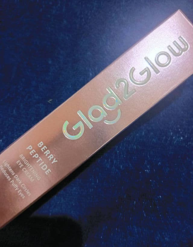 Glad2Glow Berry Peptide Brightening Eye Cream review photo by WiAngel2