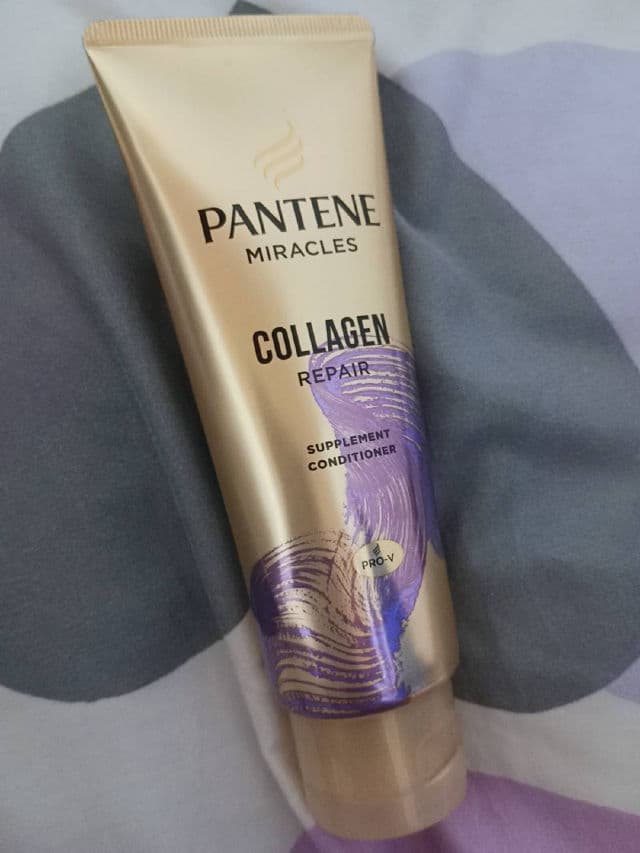 Pantene 3-Minute Miracle Collagen Damage Repair Supplement Conditioner review photo by WiAngel2