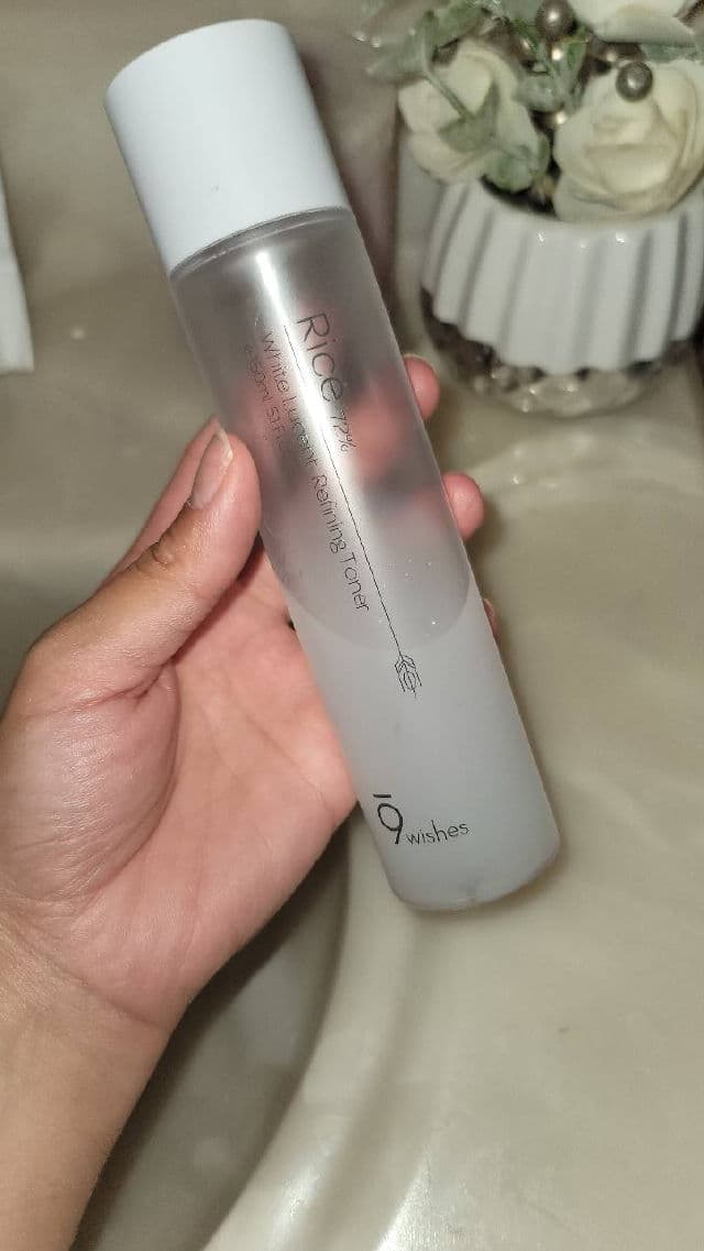 9Wishes Rice 72% White Lucent Refining Toner review photo by maysaa90