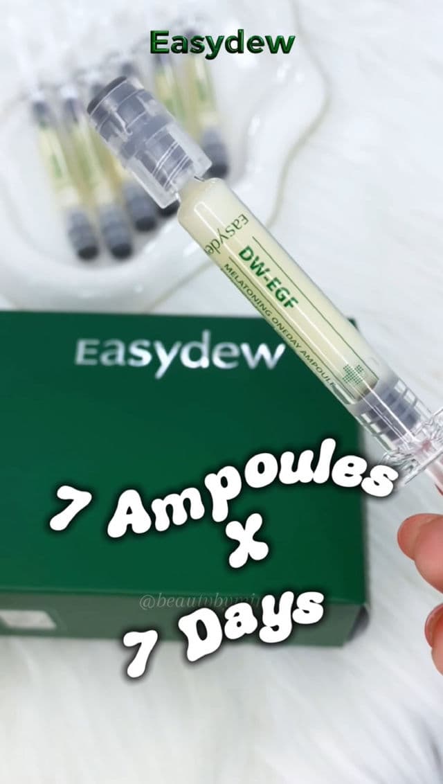 Easydew DW EGF Melatoning One Day Ampoule review photo by beautybymimmiii