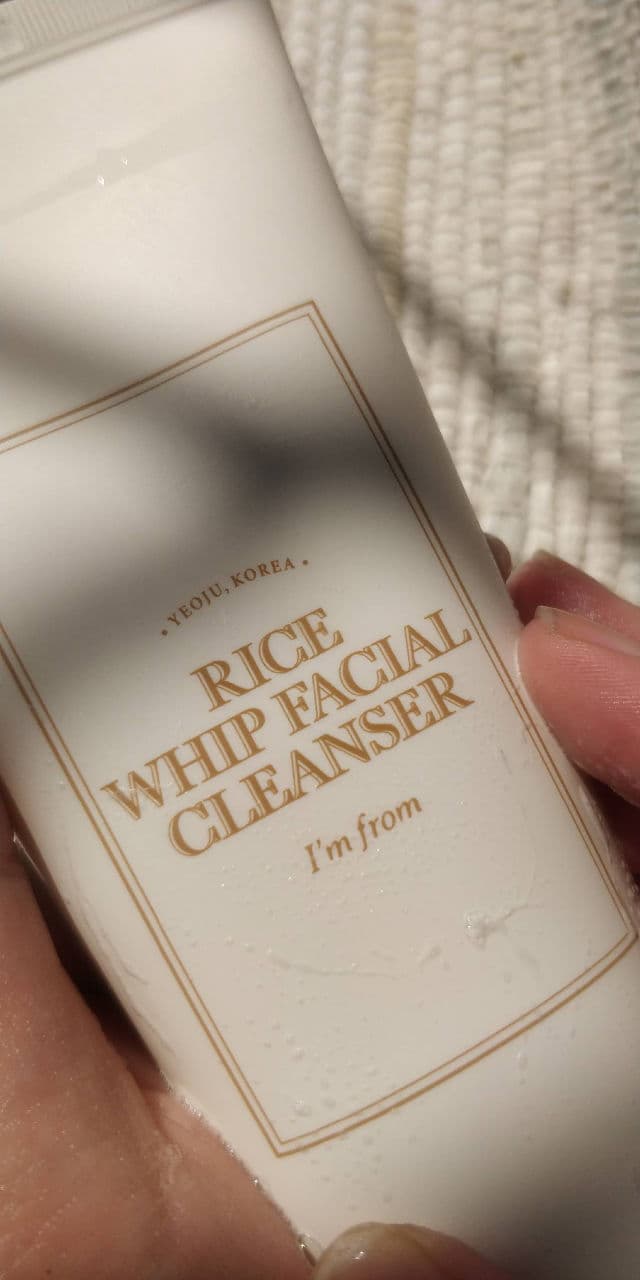 I'M FROM Rice Whip Facial Cleanser review photo by unknownfashionsig