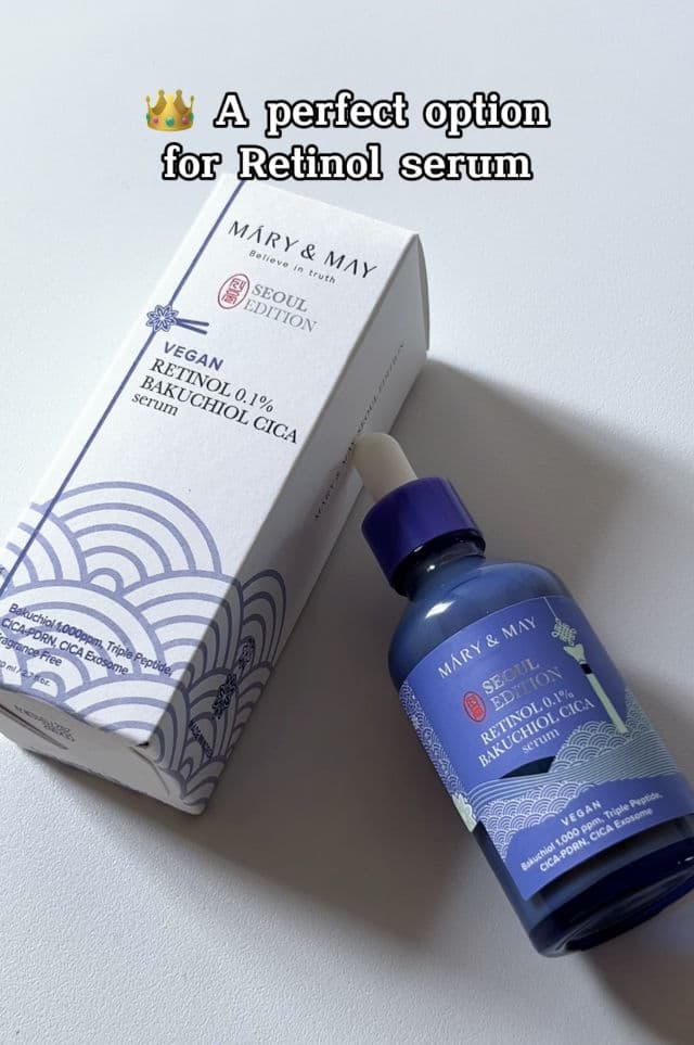 Mary&May Retinol 0.1% Bakuchiol Cica Serum review photo by Alicephuong