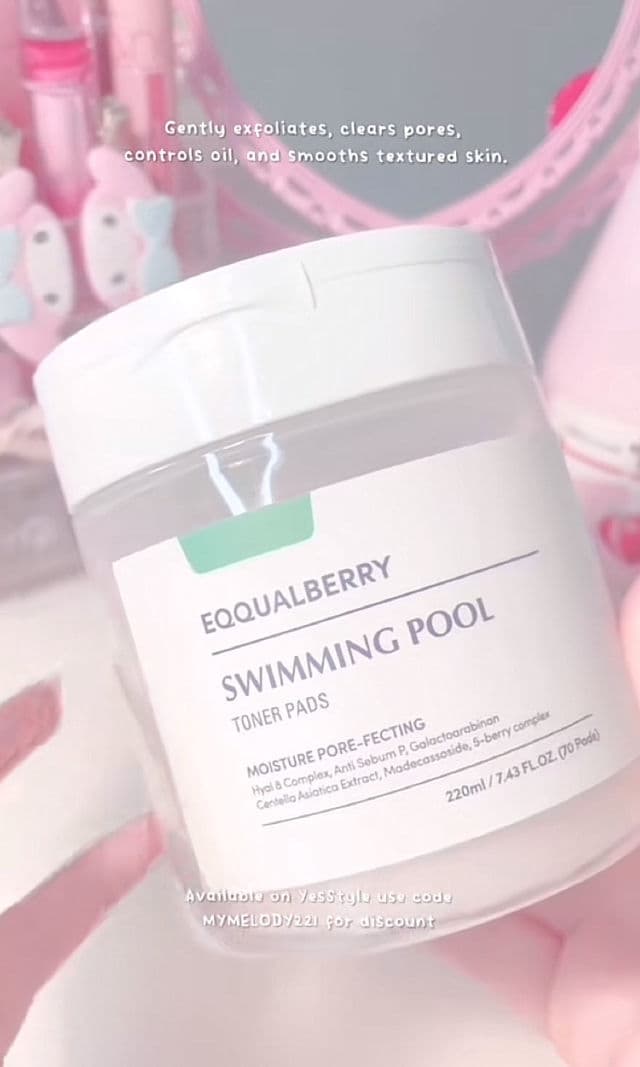 Eqqualberry Swimming Pool Toner Pad review photo by Strawburii