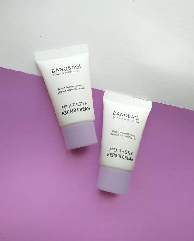 BANOBAGI Milk Thistle Repair Cream review photo by ZYNA