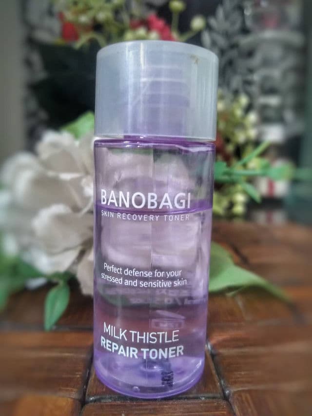 BANOBAGI Milk Thistle Repair Toner review photo by ZYNA