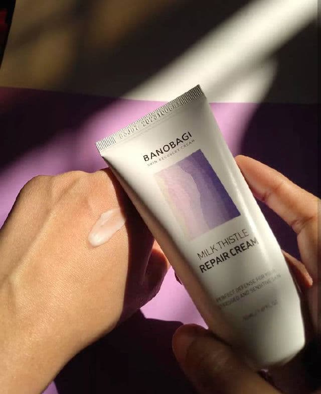 BANOBAGI Milk Thistle Repair Cream review photo by ZYNA