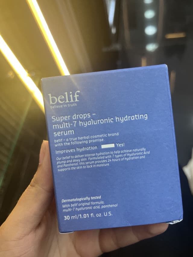 belif Aqua Bomb Hydrating Hyalucid 11% Serum review photo by vielka