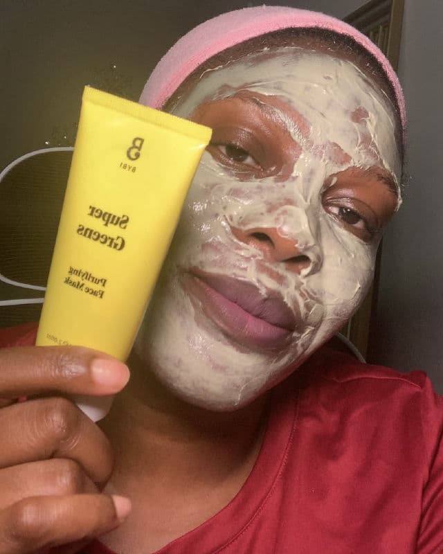 BYBI Beauty Super Greens Purifying Face Mask review photo by Ludny