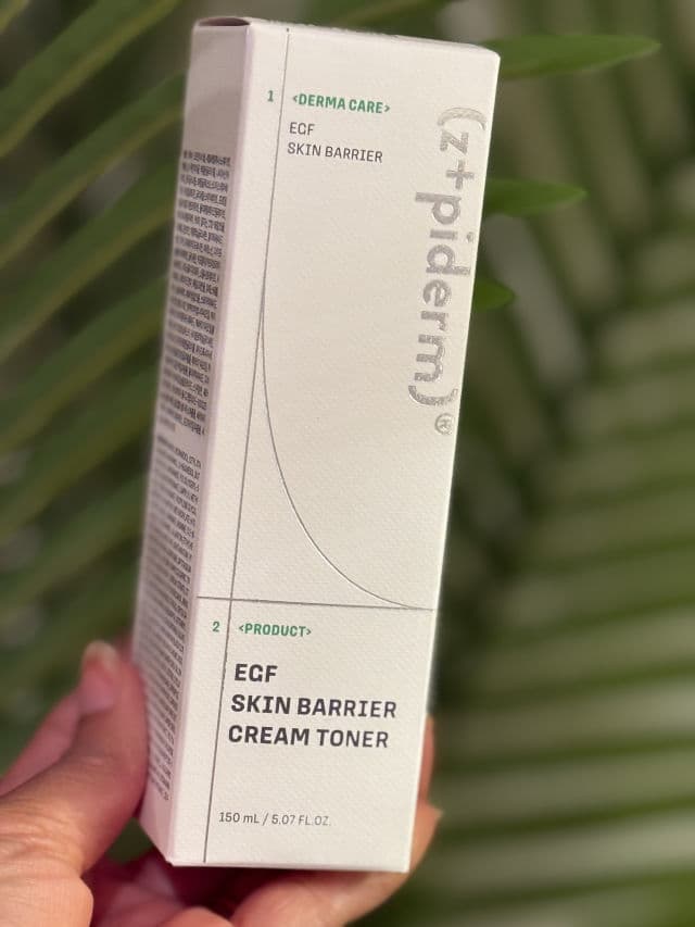 Zipiderm EGF Skin Barrier Cream Toner review photo by pandit