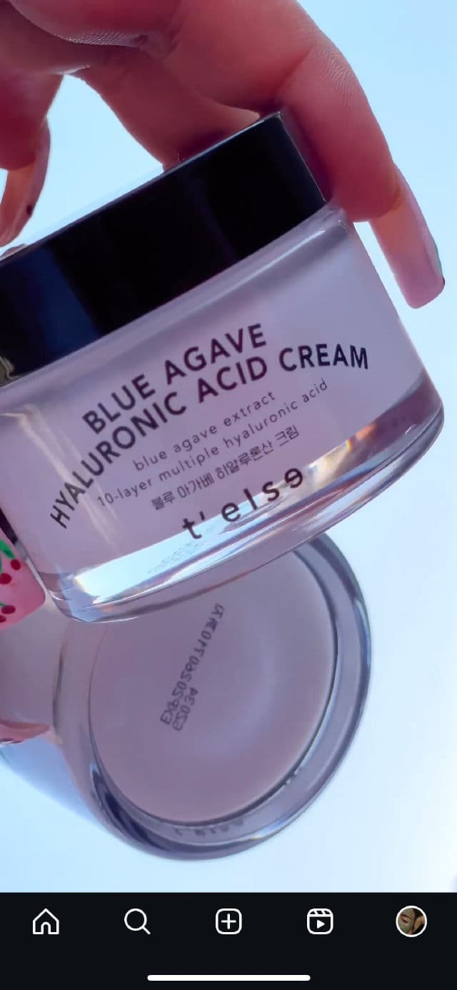 T'else Blue Agave Hyaluronic Acid Cream review photo by beautyaestheticee