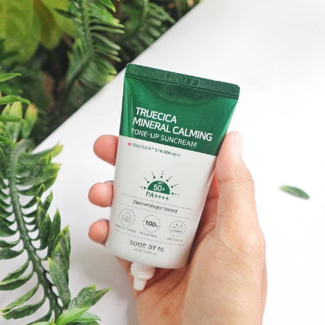 Some By Mi Truecica Mineral Calming Tone-Up Suncream SPF50+/PA++++ review photo by fandi