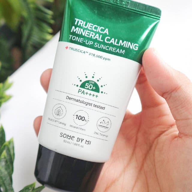 Some By Mi Truecica Mineral Calming Tone-Up Suncream SPF50+/PA++++ review photo by fandi