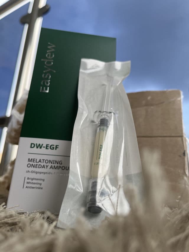 Easydew DW EGF Melatoning One Day Ampoule review photo by peckybaby 
