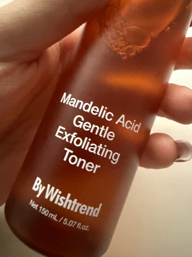 By WISHTREND Mandelic Acid Gentle Exfoliating Toner review photo by nabi8