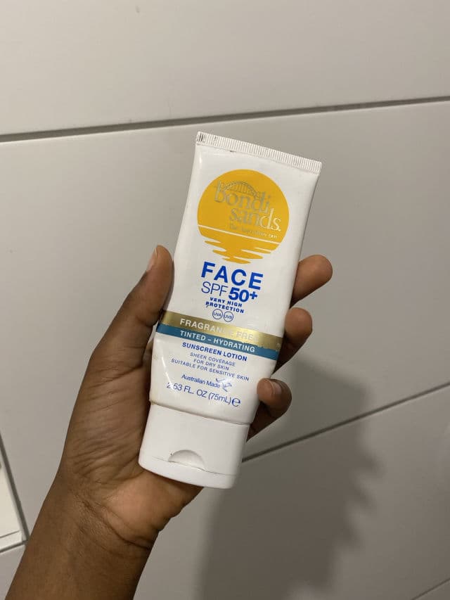 Bondi Sands SPF 50+ Fragrance Free Matte Tinted Face Lotion review photo by Annie09