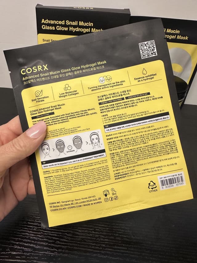COSRX Advanced Snail Mucin Power Sheet Mask review photo by CurlyGirl932