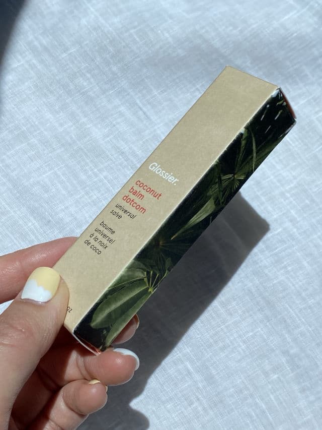 Glossier Coconut Balm Dotcom review photo by ugcwithwin