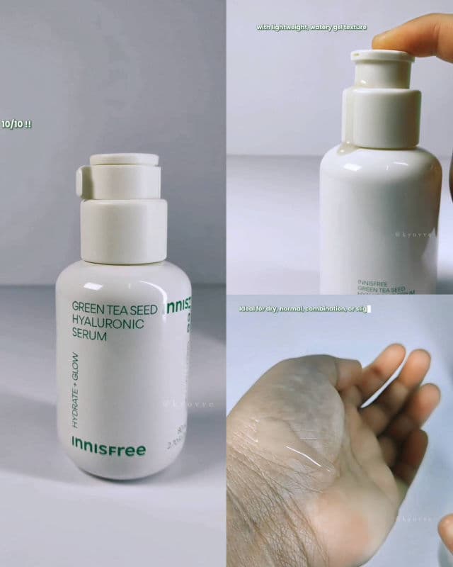 INNISFREE Green Tea Seed Hyaluronic Serum review photo by kyovve