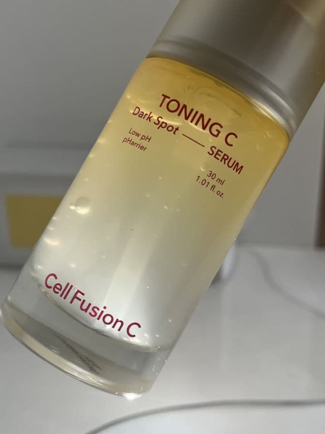 Cell Fusion C Toning C Dark Spot Serum review photo by simply2skn