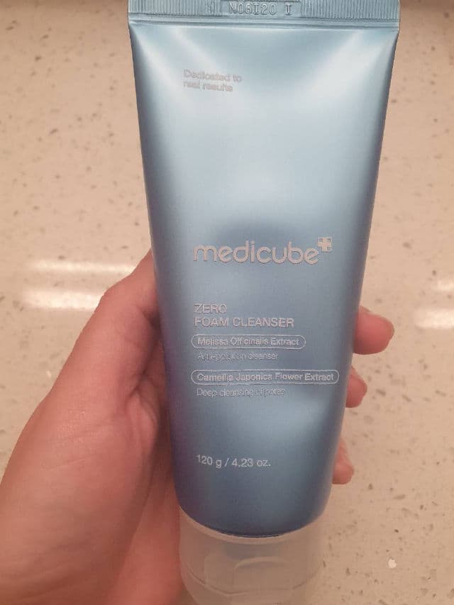 Medicube Zero Foam Cleanser review photo by RheaR