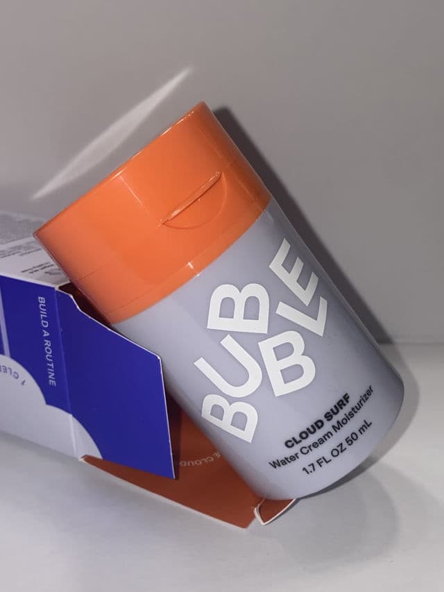 Bubble Cloud Surf Water Cream Moisturizer review photo by wavesbyme