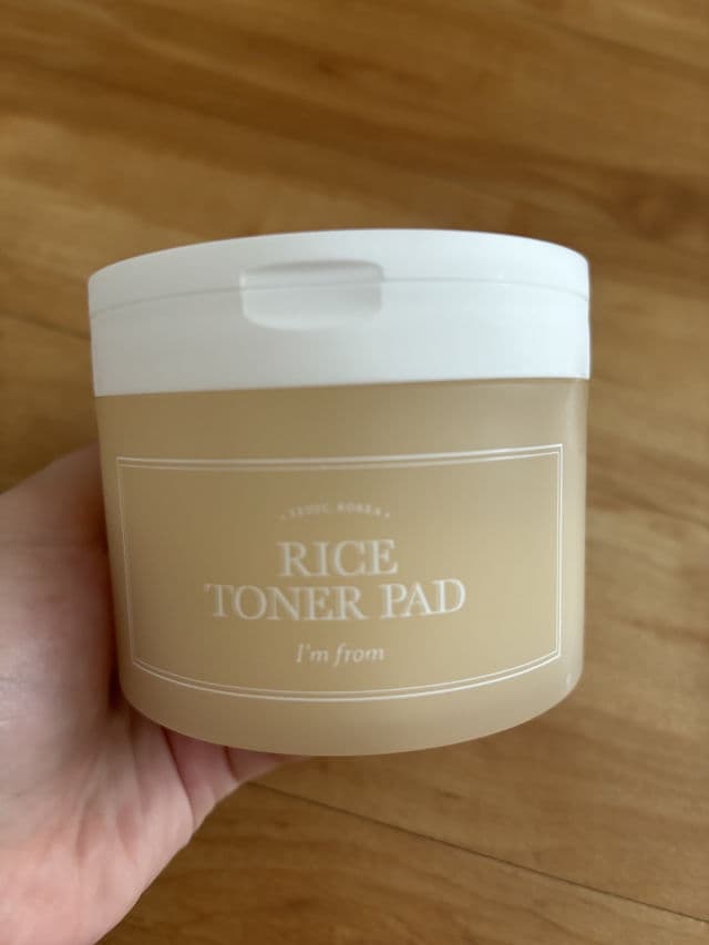 Rice Toner Pad product review