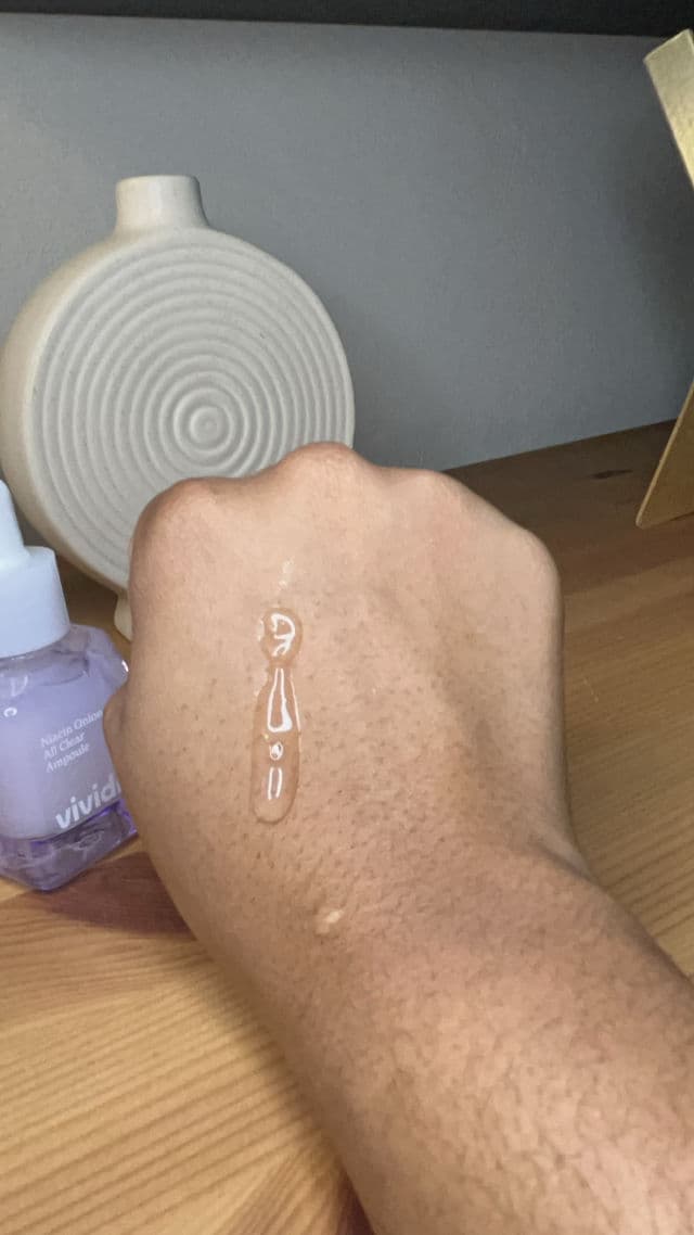 vividraw Niacin Onion All Clear Ampoule review photo by Rossreviewsx