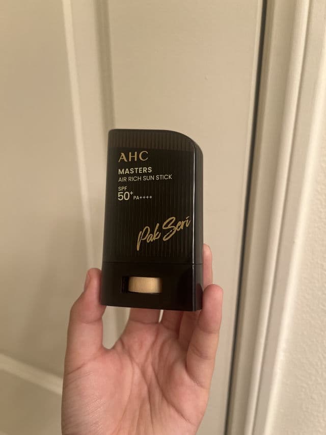AHC Master Air Rich Sun Stick SPF50+PA++++ review photo by kaitlynnhwangg