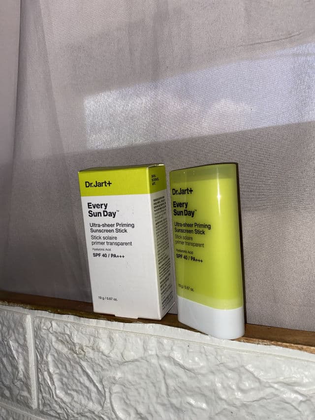 Dr. Jart+ Every Sun Day™ Ultra-sheer Priming Sunscreen Stick SPF 40 review photo by itsshanaia