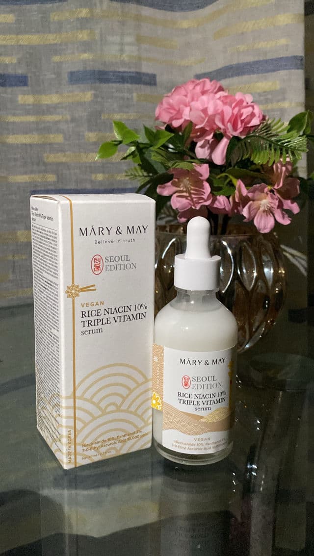 Mary&May Rice Niacin 10% Triple Vitamin Serum review photo by marielyasencio